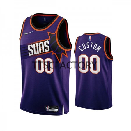 Phoenix Suns Custom Nike 2022-23 Icon Edition Violetti Pelipaidat Swingman - Miesten